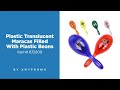 Promo product review plastic translucent maracas filled with plastic beans anypromo 672309