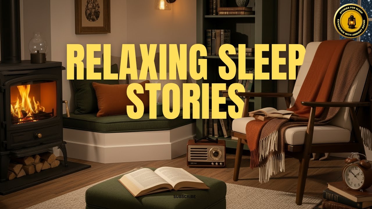 Stories for Sleep with Ambience | George Ellington | Winter Cabin in the Mountains
