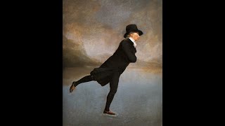 Broken Brush - The Reverend Robert Walker Skating on Duddingston Loch [Henry Raeburn, 1790]