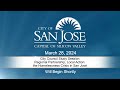 Mar 28 2024   city council study session  homelessness crisis in san jose