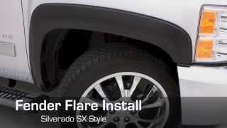 Lund | Fender Flare RX & SX Chevrolet Silverado Installation