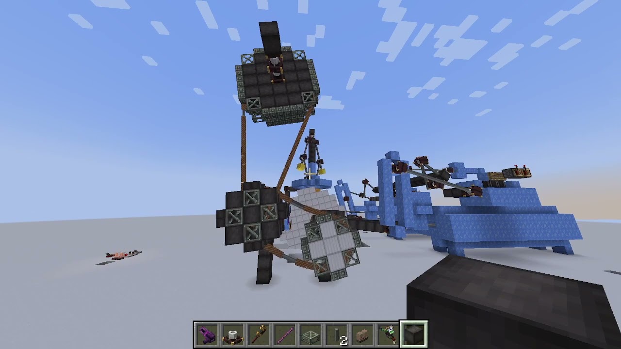 Minecraft Belt Pulley (Clockwork)
