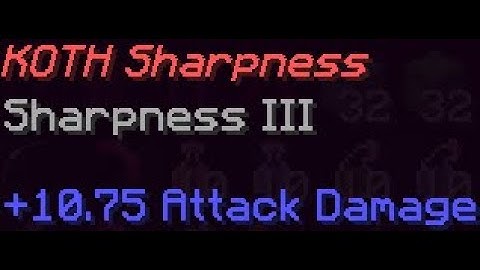 "koth sharpness"