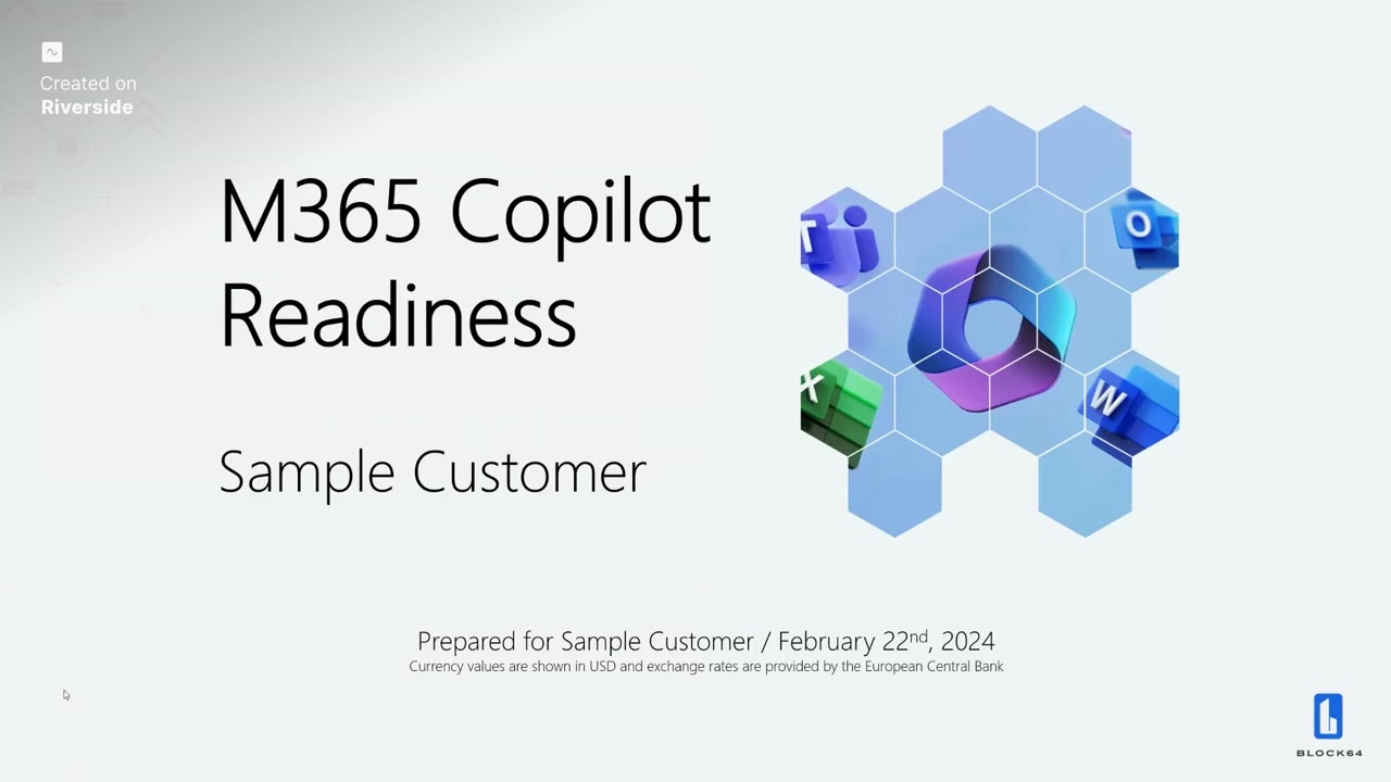 Maximize Your Microsoft 365 Copilot Services: Block 64's M365 Copilot Readiness Assessment