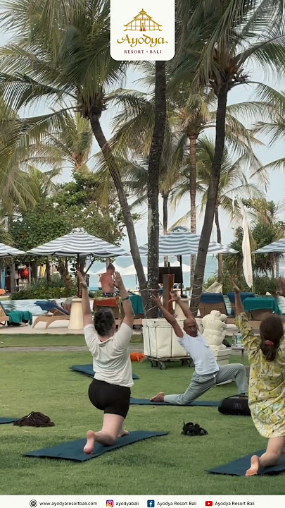 Sun Down Yoga at Ayodya Resort Bali