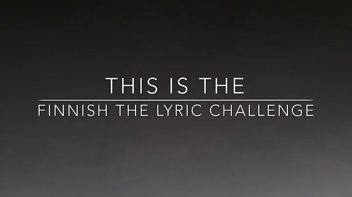 Finish the lyric challenge•emo quartet•g-note warning•northern downpour warning• For CrankThatFrank