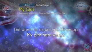 Bella Paige - "My Girls" (Australia) - [Karaoke version]