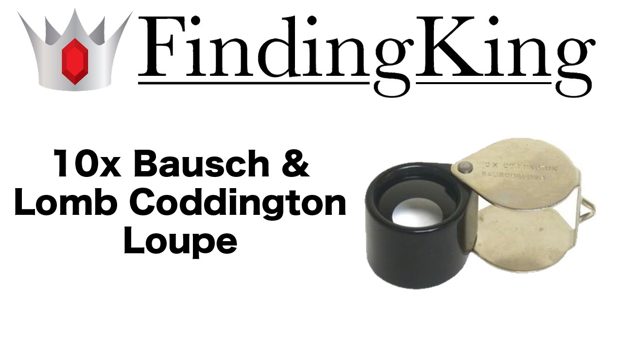 10X Bausch & Lomb Coddington Eye Loupe