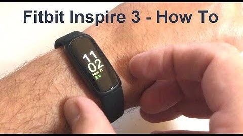 Fitbit Inspire 3 - All Settings (How To / Full User Guide)