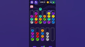 Ball Sort Master Game Level - 52 Without Boosters | Puzzle Games #entertainment #puzzle #games