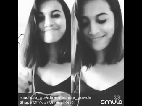 BELAGEDDU Song For SHAPE OF YOU BGM ( Mash Up ) By Madhura Gowda