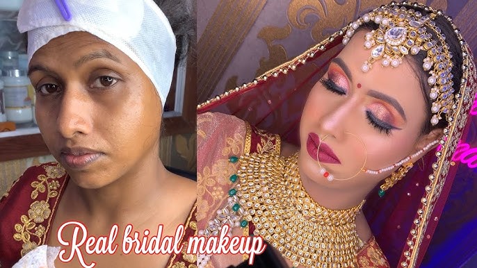 Amazing Real Bridal Makeup Tutorial On