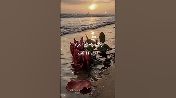 احترام القران الكريم لمده 14ثانيه #قران_كريم #قران