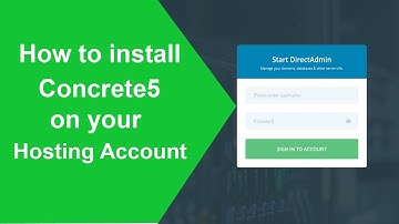 How To install Concrete5 CMS in Your Web Server