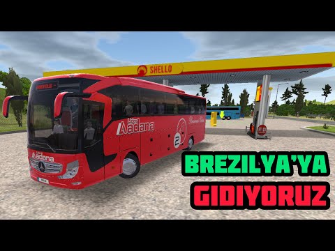 Lider Adana Brezilya Yollarında | Bus Simulator Ultimate