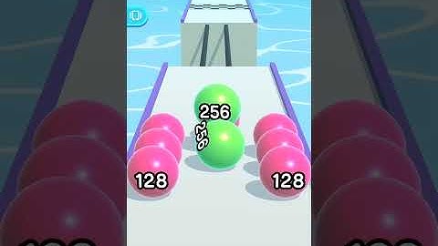 Ball Run 2048 - All levels Gameplay Android, IOS gaming
