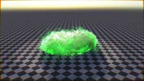 Magic Shockwave Green (EmberGen)