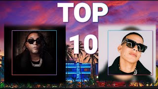 TOP TEN | Don Omar ❌ Daddy Yankee || THE SHOW