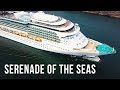 ROYAL CARIBBEAN CRUISE SHIPS. SERENADE OF THE SEAS. DJI Mavic Pro Drone Aerial Footage in 4k.