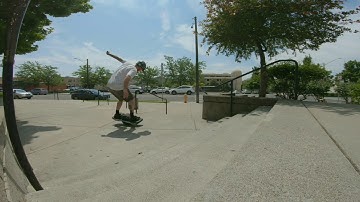 Onewheel 4stair backside 180