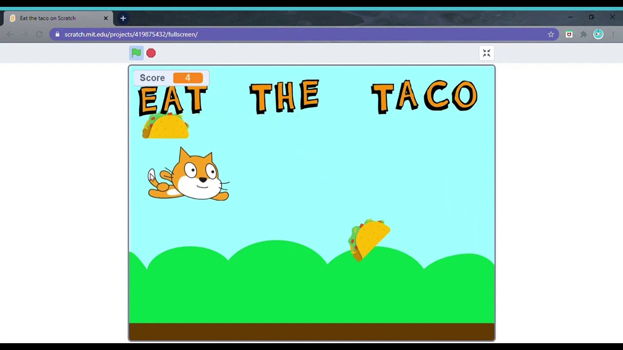 Scratch Tutorial Eat The Taco YouTube