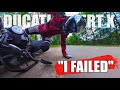 2023 Ducati Desert X REVIEW | I FAILED....