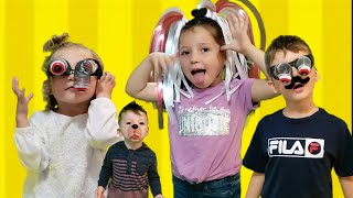 funny faces song|dance song for kids|Learning emotions with emojis