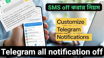 How to Turn Off All Chat Notifications In Telegram On Android | Disable Chat  Alerts on Telegram App