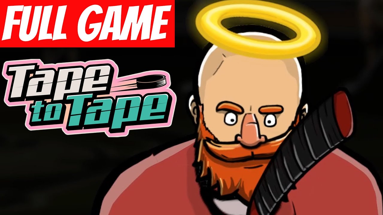 Tape to Tape FULL GAME Walkthrough - roguelite hockey game