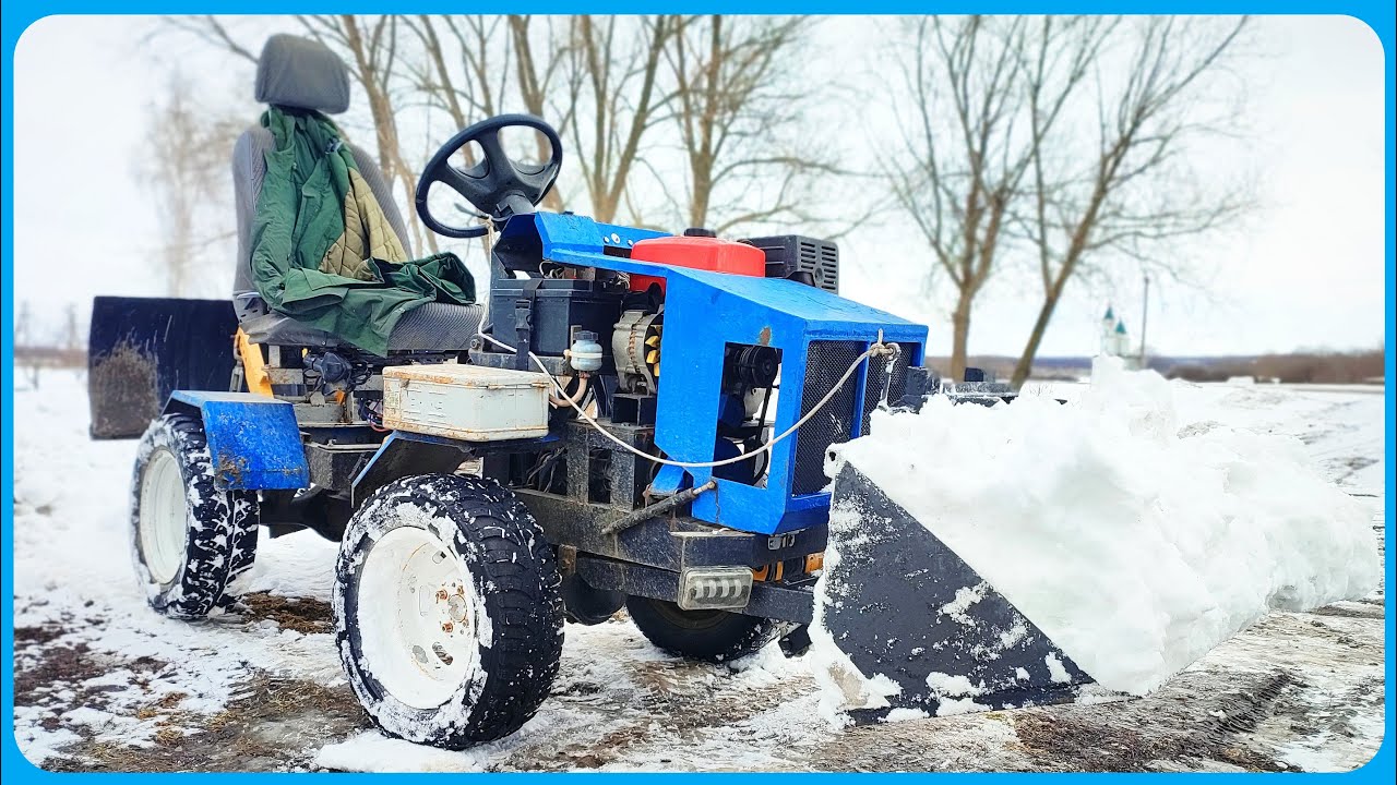 КОВШ и МИНИТРАКТОР без гидравлики