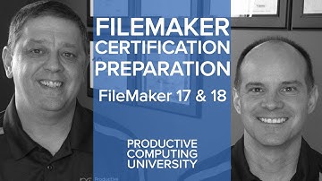 FileMaker Certification Preparation Update
