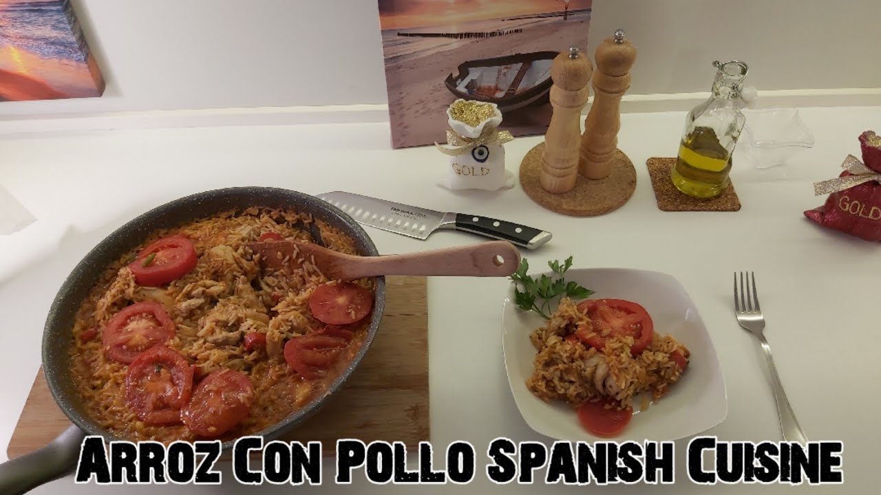 Arroz con Pollo, wonderful Chicken Spanish cuisine Traditional