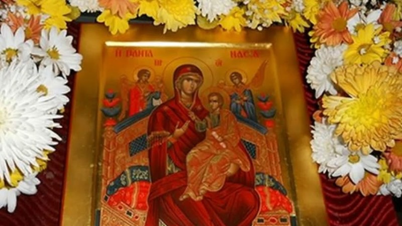 Сильная Молитва При Онкологии Икона Божьей Матери  Всецарица (Пантанасса, То Есть Всеповелительница)