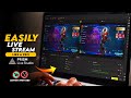 How to live stream games with prism live studio pc  better then obs