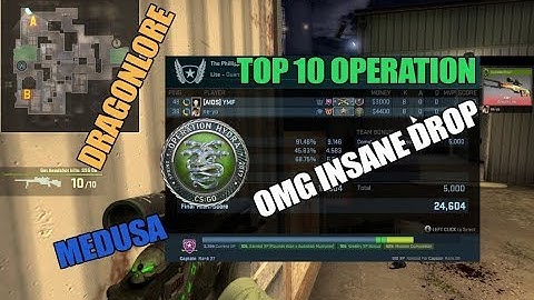 TOP 10 BEST OPERATION HYDRA DROPS! DLORE,MEDUSA,KNIGHT,GLOVE