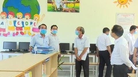 Lãnh đạo tỉnh kiểm tra công tác chuẩn bị cho năm học mới