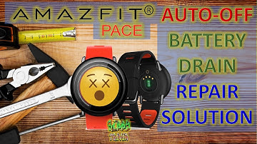 Amazfit Pace Solution To Auto-Off and/or Not Charging