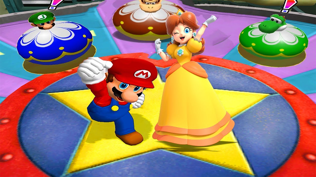 Mario Party 4 and Mario Party 10 1 vs 3 Minigames YouTube