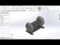 Bolt and  nut design using solidworks