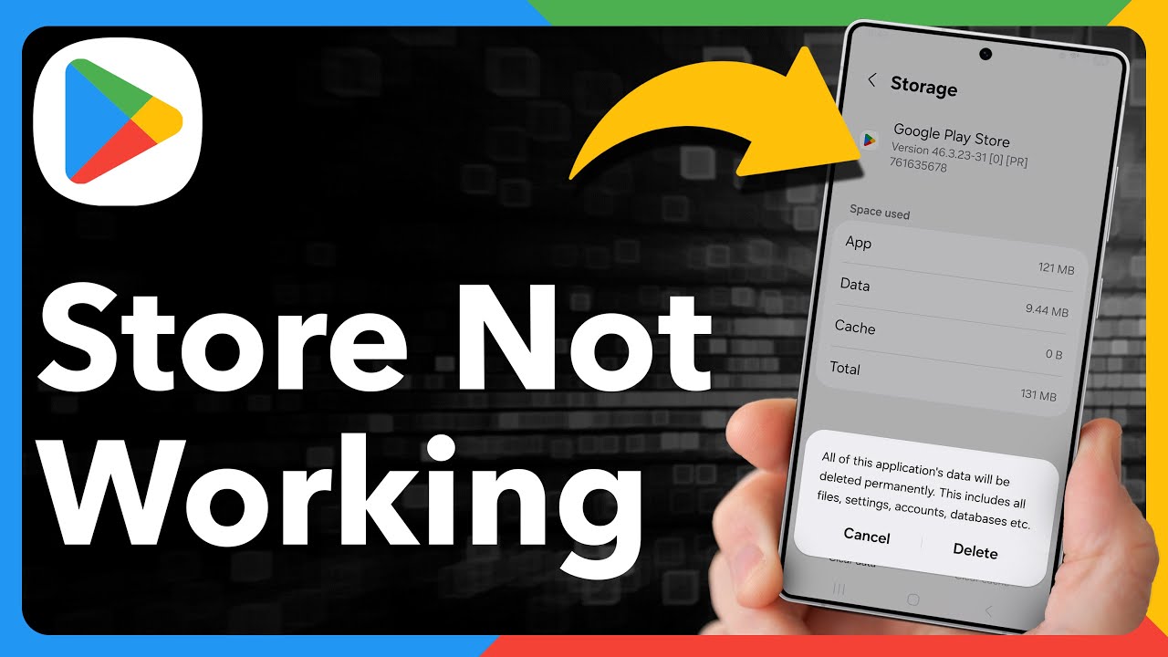 How To Fix Google Play Store Not Working - YouTube