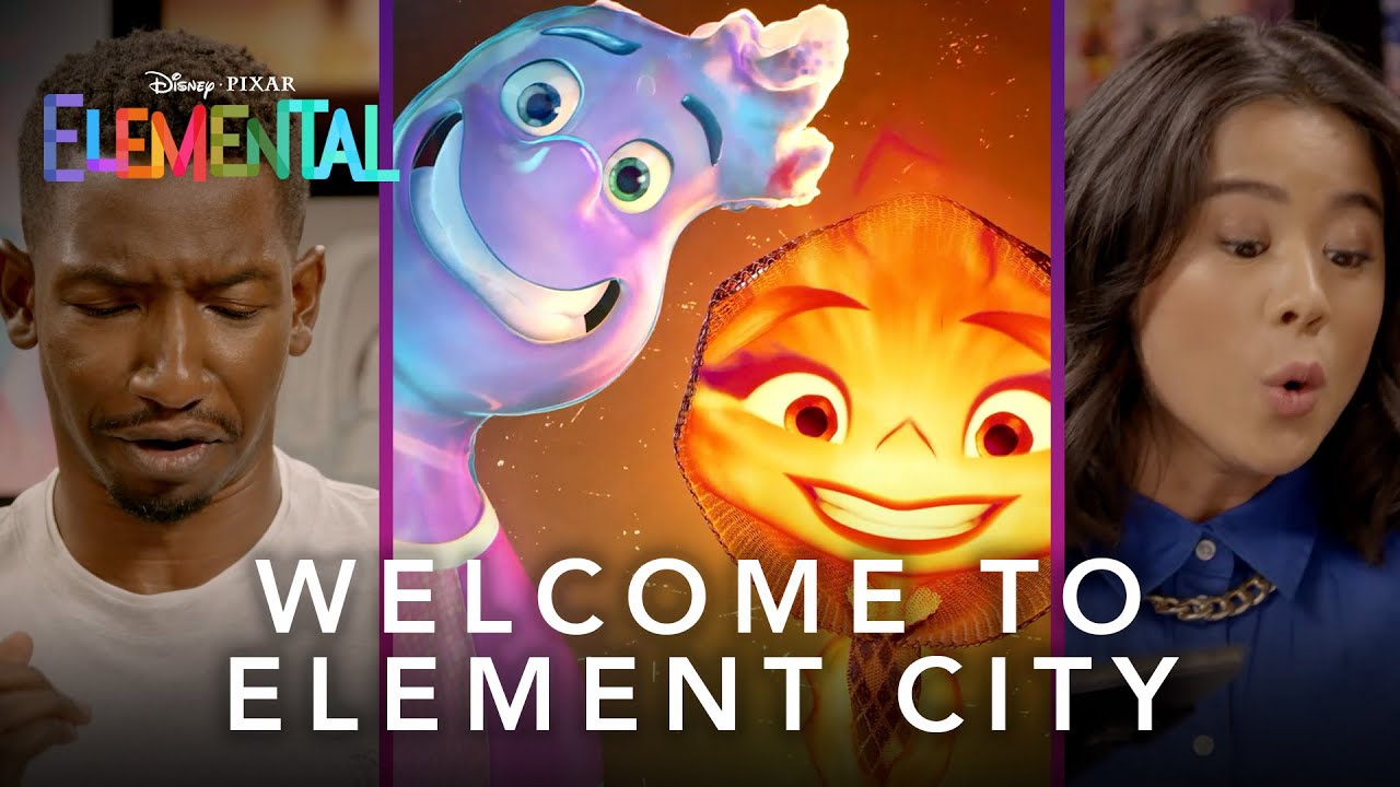 Vem aí Elemental, a nova animação da Pixar com Fogo, Água, Terra e Ar