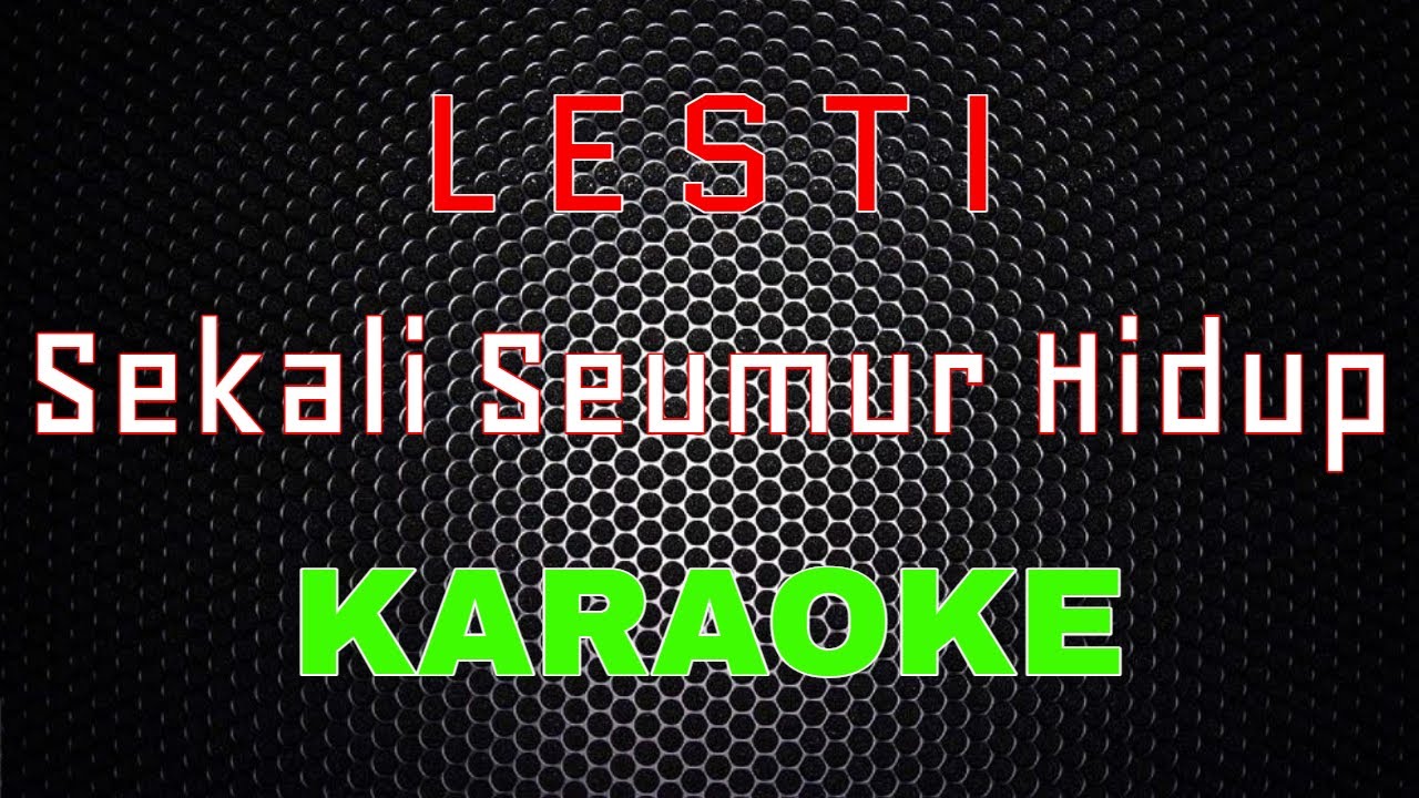 Lesti - Sekali Seumur Hidup [Karaoke] | LMusical