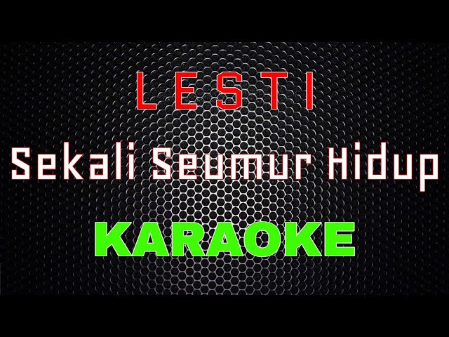 Lesti - Sekali Seumur Hidup [Karaoke] | LMusical class=