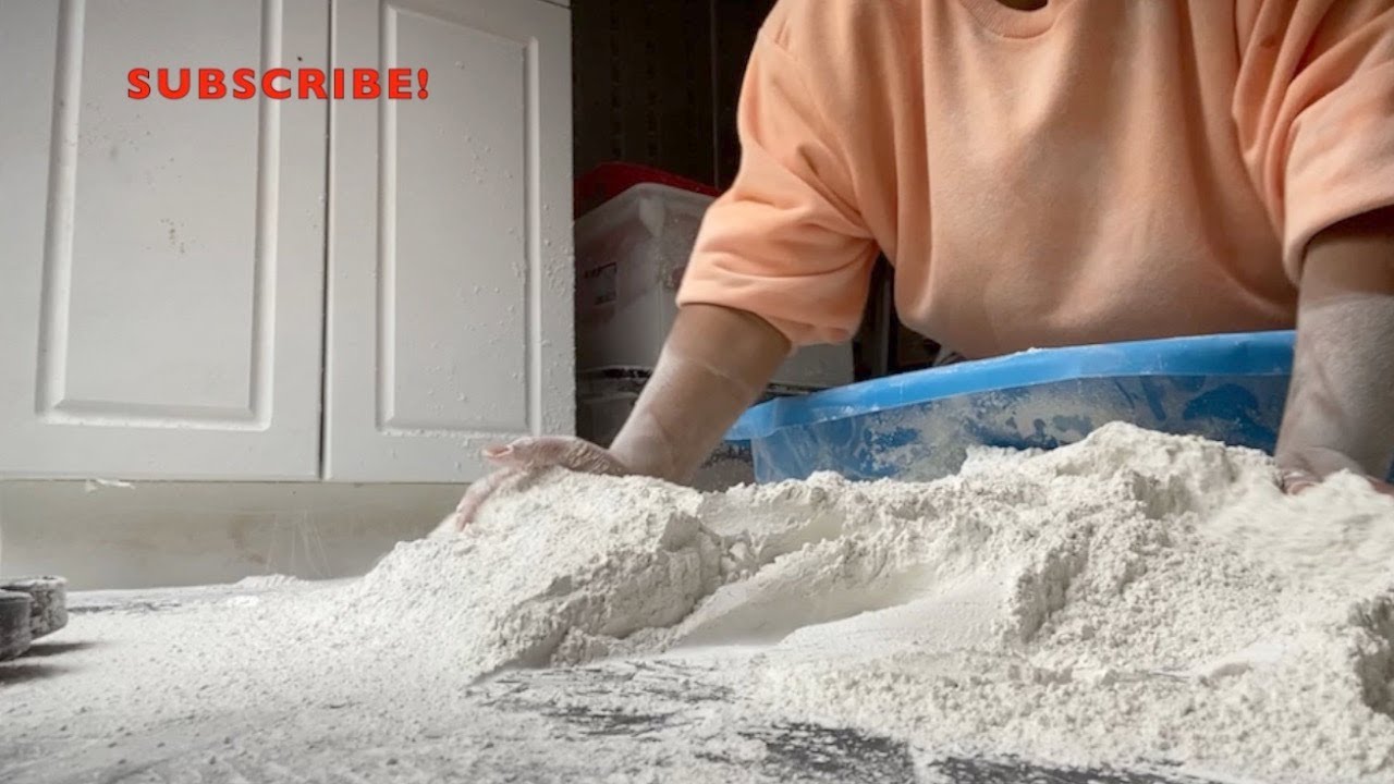 Asmr Carpet Freshener, Peach Baby Powder And Comet Mix Powder Play Part 1 @Powderheaven_Asmr