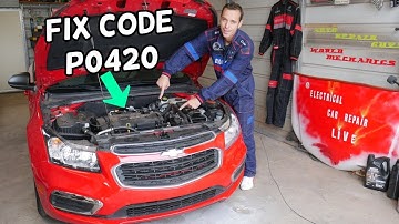FIX CODE P0420 ON CHEVROLET CRUZE, CHEVY SONIC  Catalyst System Efficiency Below Threshold