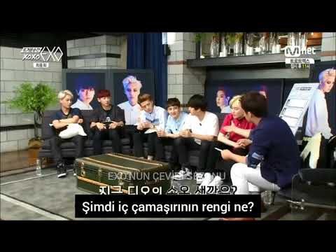 [Türkçe Altyazılı] 140530 EXO XOXO Sehun D.O'nun İç Çamaşırı Rengini Kontrol Ediyor