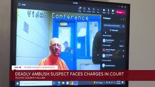 Update: Floyd County shootout suspect faces charges in court