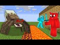 ZMUTOWANY PAJĄK vs TAJNA BAZA w Minecraft!