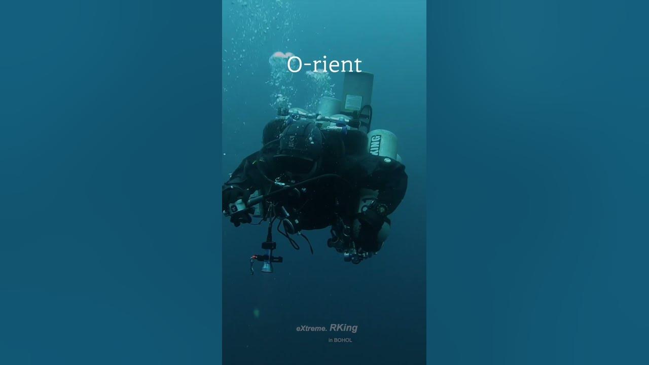 Technical Diving Gas Switch in Bluewater Scuba diving with RKing