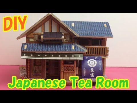 miniature japanese tea house